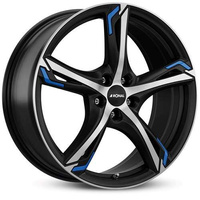 Alloy Wheels 20" 5x110 Ronal R62 blue JBFB