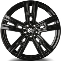 Satz staggered 4 Alufelgen 20 5x112 Carbonado VAMPIRE BG