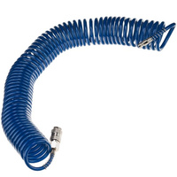 Pneumatic Spiral Hose SP-PE 8/5 mm (10 m), Polyethylene - STIX