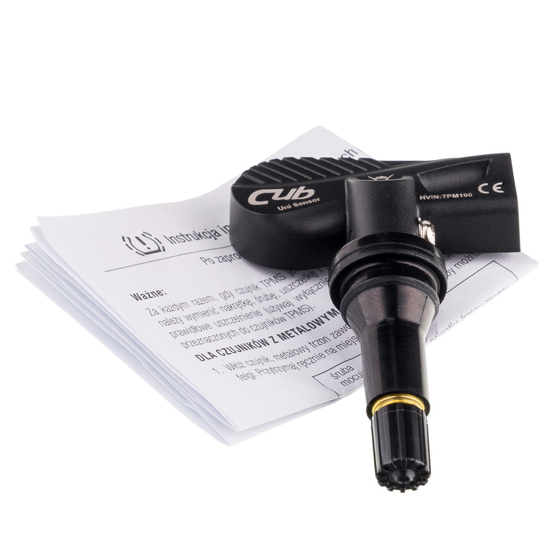 CUB TPMS Drucksensor UNI Sensor 4.0 EVO – Gummi Snap-In Typ E