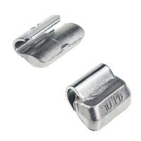 SPS STD PB/S (10 g, lead) scooped weights for steel rims - 100 pcs. - Stix