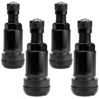 Valve for wheels X1 Series Black Edition (Clamp-in, aluminum MS525) - 1 pcs. - Carbonado