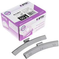 Ciężarki nabijane ALU Cynkowe do felg aluminiowych ZN/A 50g / 50 szt. - Stix