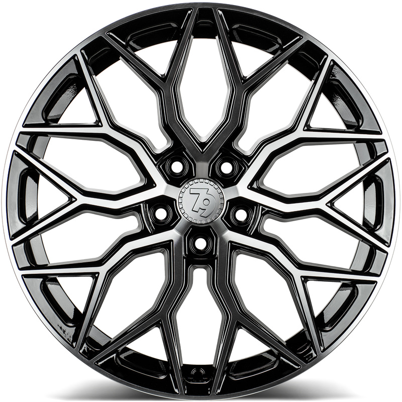 Alloy Wheels 17" 5x108 79wheels seventy9 SV-K BFP