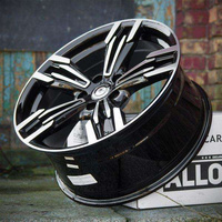 Set of staggered 4 Alloy Wheels 19 5x120 Carbonado Dynamite BFP