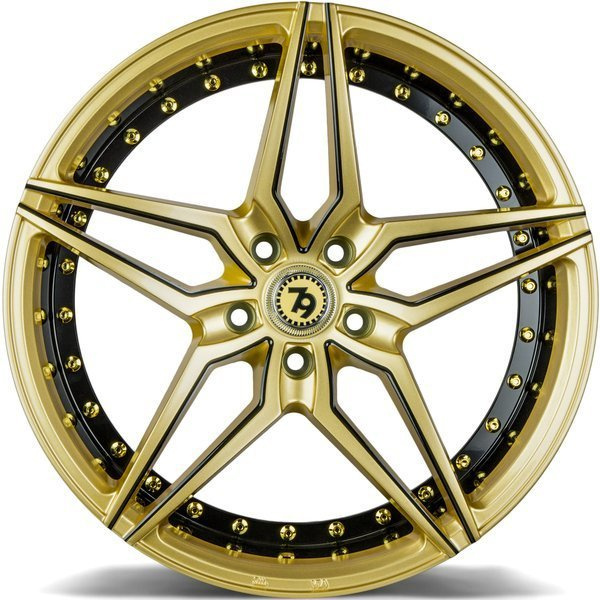 Satz 4 Alufelgen 19 5x112 79Wheels Seventy9 SV-AR GBLMB