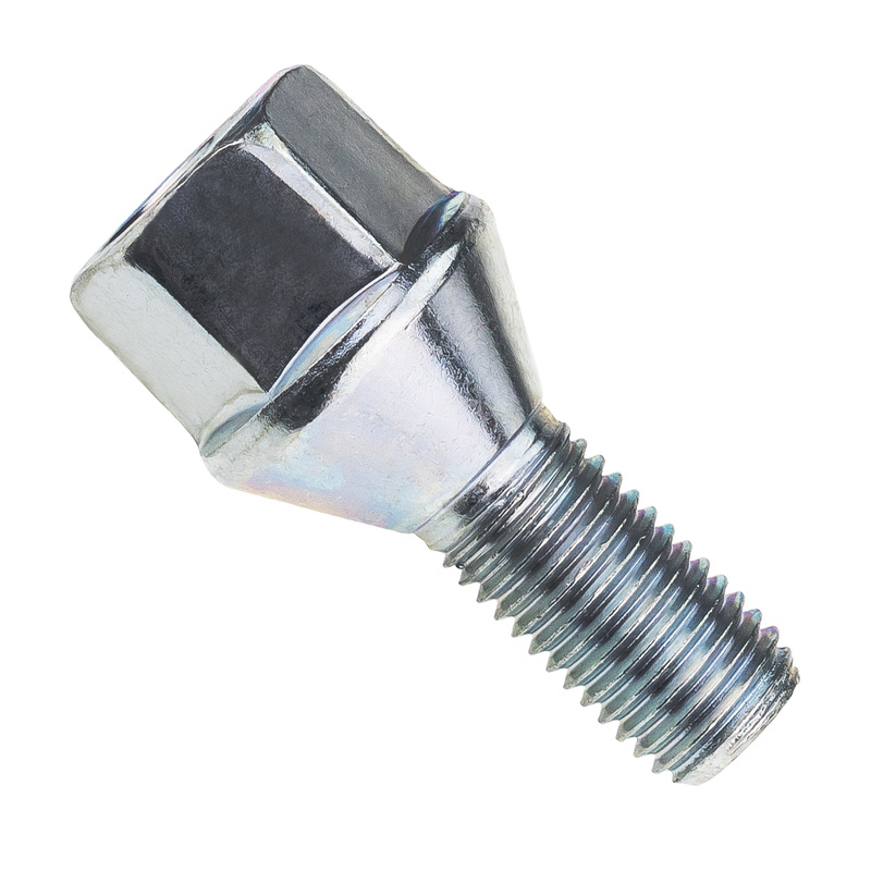 Wheel bolt for original Dacia, Nissan and Renault wheels M12x1.50 conical seat / 19 mm hex – 25 mm