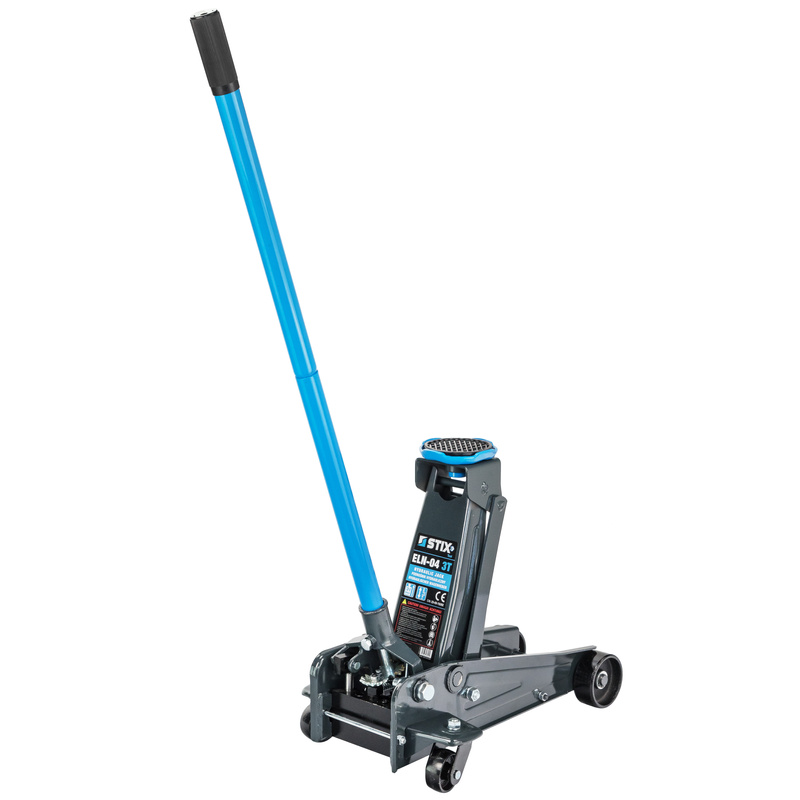 Hydraulic Floor Jack / Trolley Jack, lifting height 140–460 mm ELN-04 3T – Stix