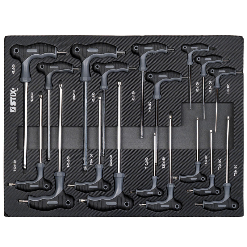 Rolling tool cabinet with tool set UltimatePro D12/TS2 - Stix