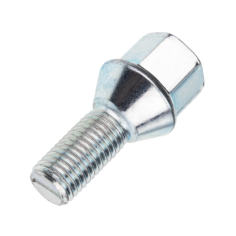 Śruba do oryginalnych felg Dacia, Renault, Mitsubishi Colt, Smart, Mercedes T, Citan M12x1.50 stożek / K17 - 22 mm