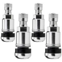 Valve for wheels X1 Series Silver Edition (Clamp-in, aluminum MS525) - 1 pcs. - Carbonado