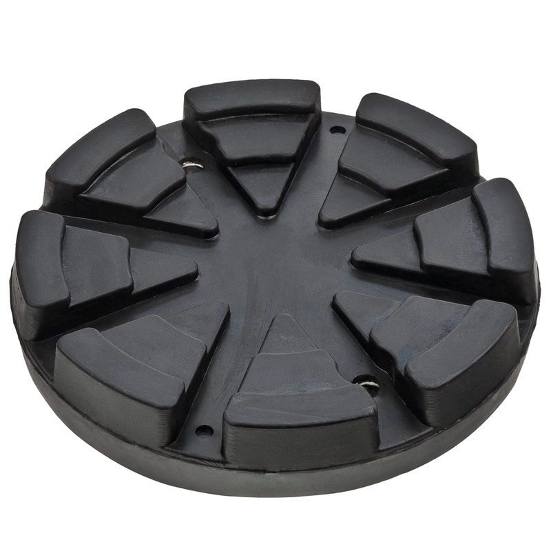 P21 Verstärkte Gummiauflage für Tragarm, 2 Bohrungen, 125x120×24 – Stix