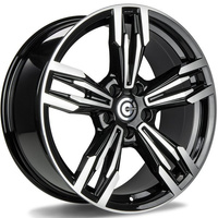 Set of staggered 4 Alloy Wheels 19 5x120 Carbonado Dynamite BFP