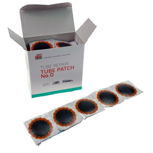 Tube patches NR0 (30 mm) - 100 pcs. - Rema Tip Top 