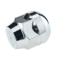 Wheel nuts for original alloy wheels Honda M12x1.5 ball seat, zinc-plated, short closed type, 19 mm hex - Carbonado