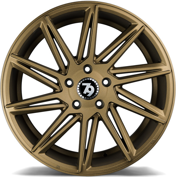 Set of staggered 4 Alloy Wheels 20 5x120 79Wheels Seventy9 SV-R Bronze