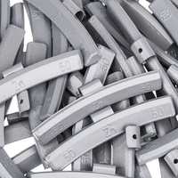 Zinc Clip-On Wheel Weights ZN/A 50 g for Alloy Wheels (50 pcs)