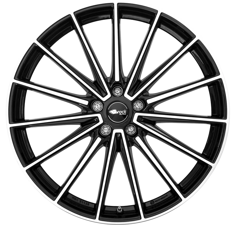 Alloy wheels 21" 5x112 Brock B43 SGVP