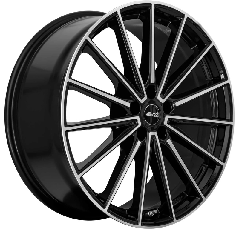 Alloy Wheels 21" 5x112 Brock B43 SGVP