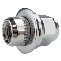 Wheel nuts for original alloy wheels Toyota, Mitsubishi, Lexus M12x1.5 with flat floating washer, 21 mm hex - Carbonado