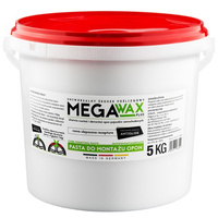 Niemiecka pasta maść montażowa do opon Mega Wax Plus 5kg - Stix