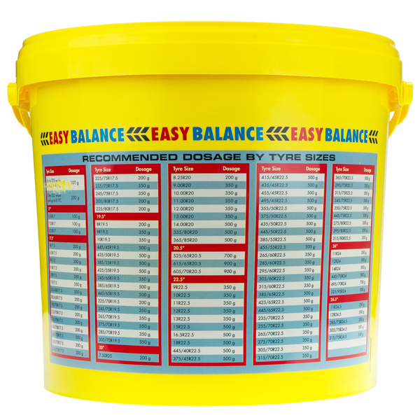 Proszek do wyważania kół Easy Balance (9 kg, wiadro) - Safety Seal
