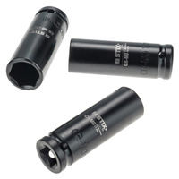 PREMIUM STT CR-MO long socket set in case 17/19/21 - Stix Tool