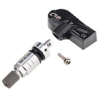 CUB TPMS UNI Sensor 4.0 EVO E-type Pressure Sensor - Clamp-In Silver