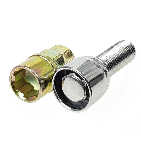 Felgenschloss Radschraube Anti-Diebstahl M12x1,25 28mm Kegel 
