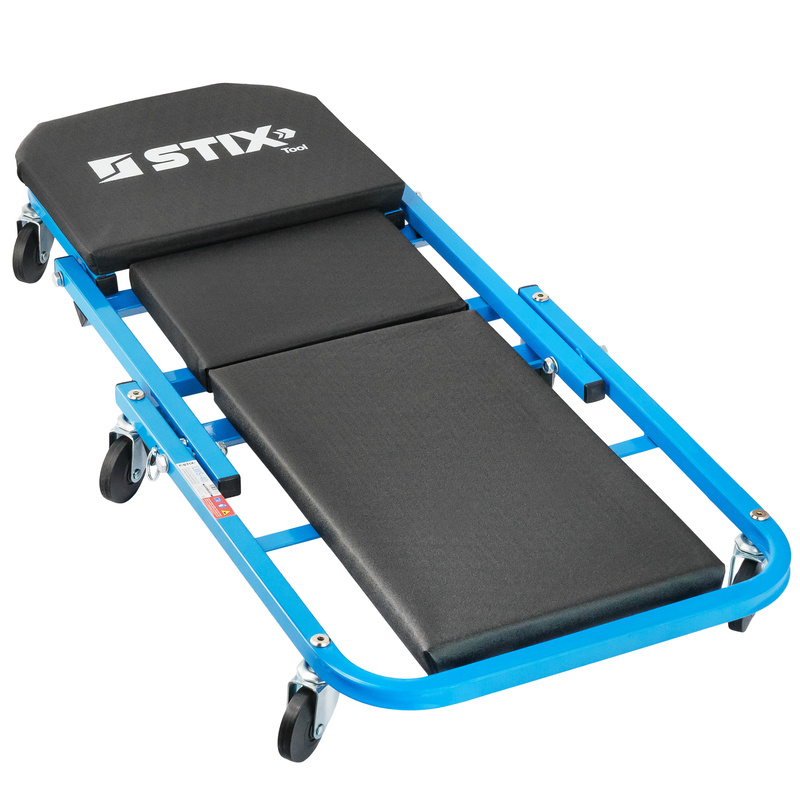 Klappbare Werkstattliege / Werkstatt-Hocker 2-in-1 LWS-36 – Stix