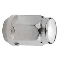 Nuts for aluminum rims, wheels - M14x2.0 / Chrome - (closed) - Carbonado