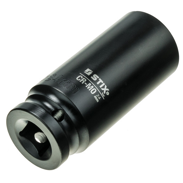 1/2"-Schlagschraubendreher-Einsätze, lang, 10-teiliges Set im Koffer (13, 15, 16, 17, 18, 19, 21, 22, 24, 26) STT CR-MO SERIES 3 – Stix Tool