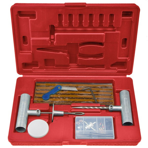 Tire repair kit SW01 - case (cords, awl, auger, knife and accessories) - Stix