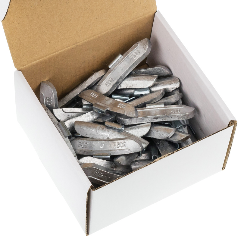Ciężarki nabijane do felg stalowych SPS STD PB/S (50 g, ołowiane) - 50 szt. - Stix