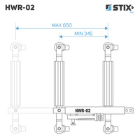 Hydraulic Car Wheel Dolly HWR-02 / 1 pc