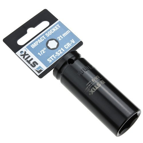 Schlagschraubereinsatz lang 1/2'' STT-S21 ( CR-V / 21 mm ) - Stix