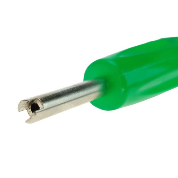 Valve core screwdriver, double with magnet