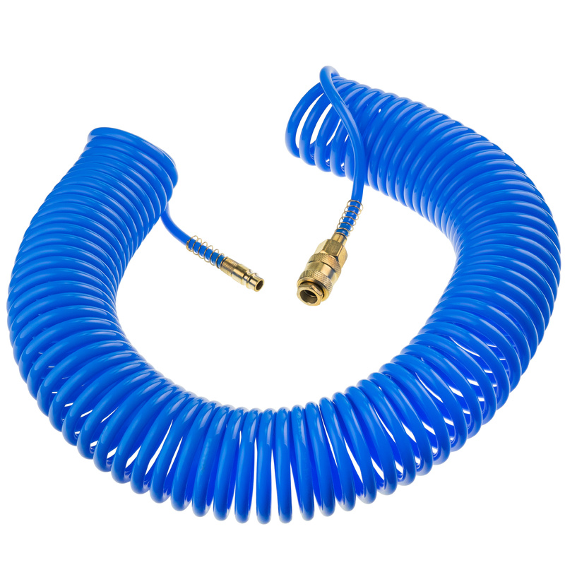 Wąż pneumatyczny spiralny SP-PU 8/5 mm (15 m), poliuretanowy - PREMIUM STIX