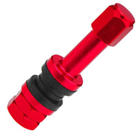 4 x Aluventil X2 Rot Red Edition PKW 11,3 mm Ventil Ventile Felgenventil Set