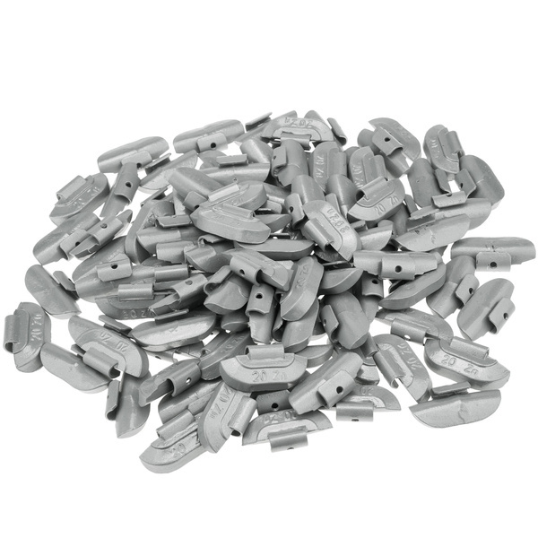 Clip on weights STD Zinc for steel wheels ZN/S 20g / 100 pcs. - Stix