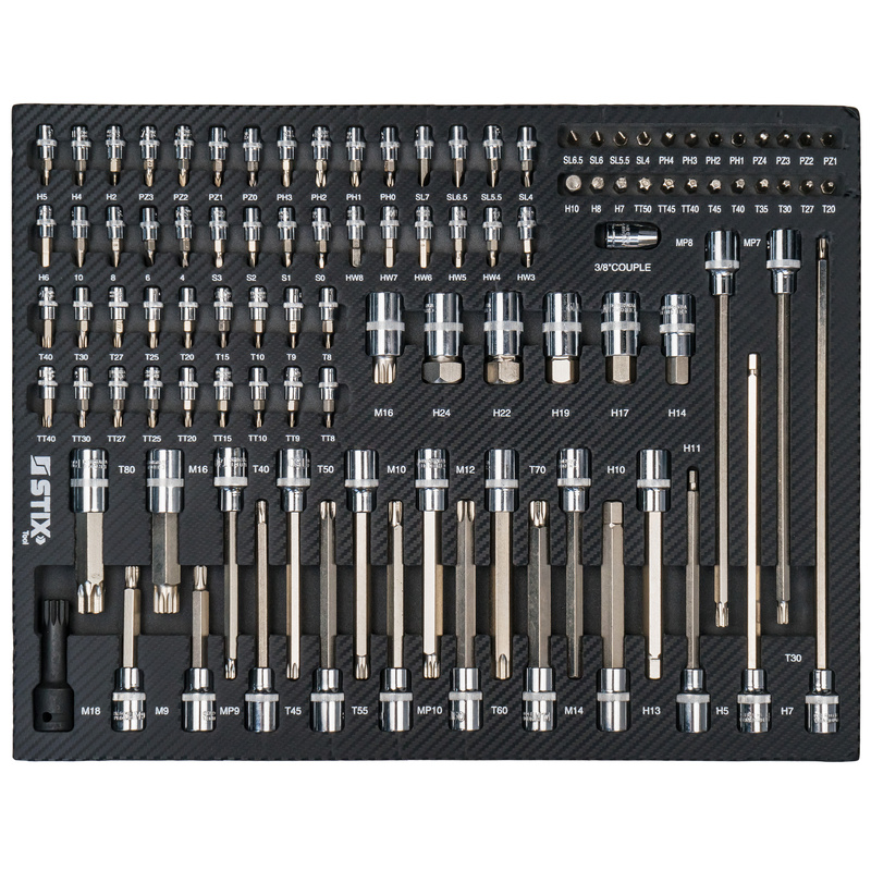 Workshop Cabinet / Tool Trolley with 7 Drawers + Tool Set – UltimatePro C7/TS1 – Stix