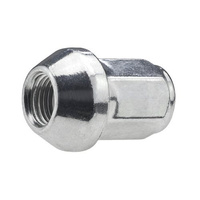 Nuts for aluminum rims, wheels - M12x1.25 / Zinc - (closed) - key 17 / IS