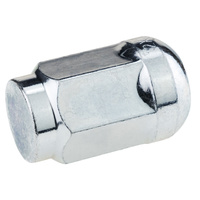 Wheel nuts for alloy wheels M12x1.5 ball seat, zinc-plated, closed type, 19 mm hex - Carbonado