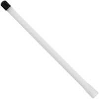 Valve extension - for inflating wheels (plastic, white, 180 mm) - Stix