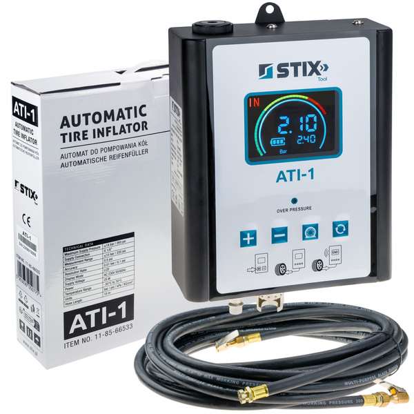 Automatic tyre inflator ATI-1 10m 0-15 bar