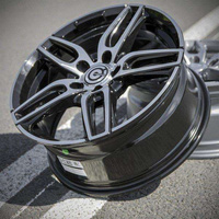Set of staggered 4 Alloy Wheels 19 5x112 Carbonado Way BFP
