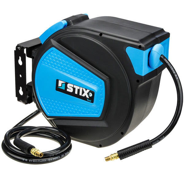 PVC pneumatic hose on reel ZPS-20 20m ( reel + retractor ) - Stix