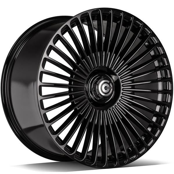 Satz 4 Alufelgen 20 5x112 Carbonado HURRICANE BG