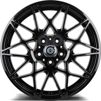 Satz 4 Alufelgen 19 5x120 Carbonado Crazy BG