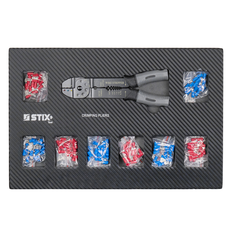 Rolling tool cabinet with tool set UltimatePro D12/TS2 - Stix